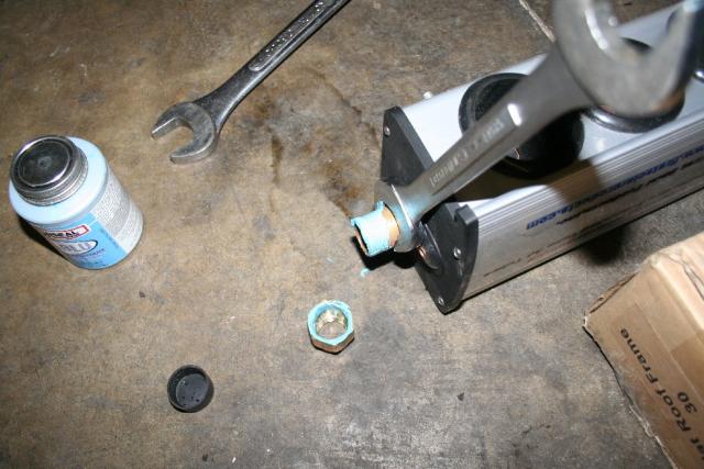 Heater .75" pipe fitting added