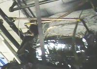 Solar Air Heat Exchanger: Another view with both lines installed