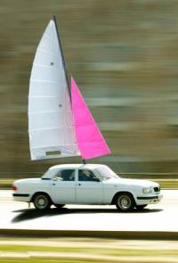 Renewable Energy Wind Powered Car